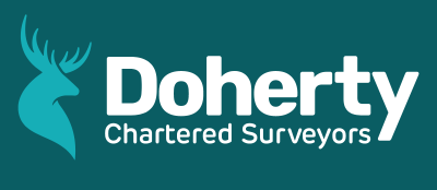 Doherty Surveyors Logo - Teal White (002)
